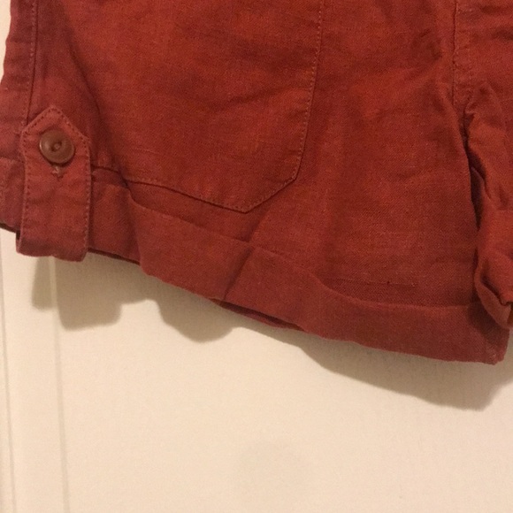 NWT Sanctuary Cuffed Linen Shorts - Picture 3 of 10